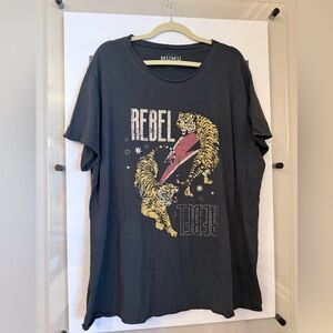 Show Me Your MuMu Black Graphic T-Shirt